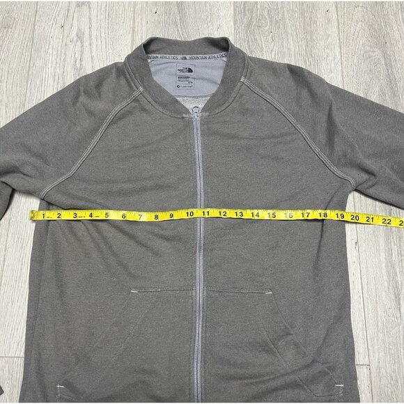 The North Face Men's Light Gray Full Zip Up Flashdry Lightweight Jacket Small - Picture 6 of 6